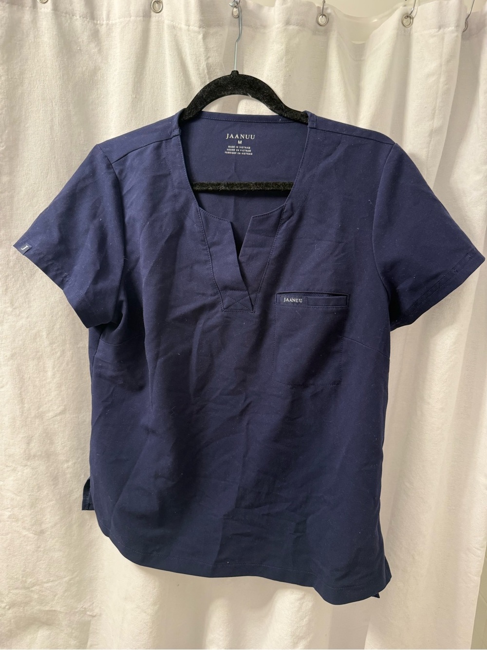 Jaanuu Navy Scrub Top